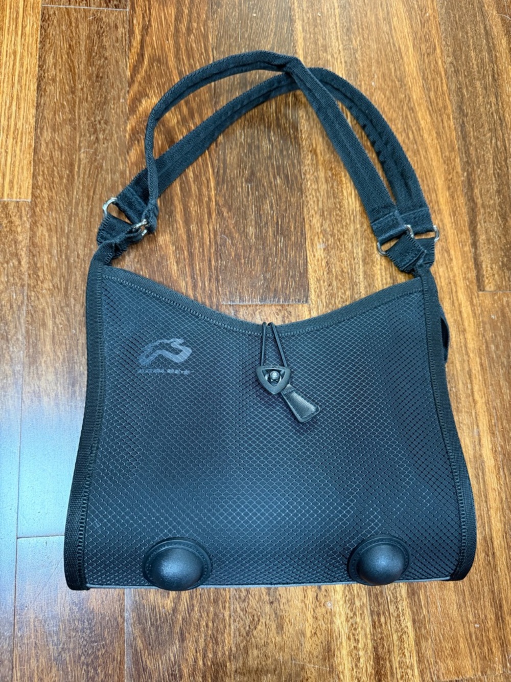 EUC Vintage & Rare Boblbe-e Women's Black Nylon Shoulder Bag
